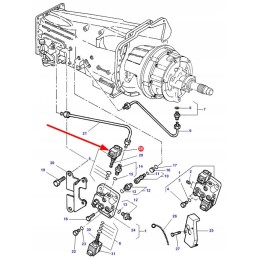 3619763m1 sankabos solenoidinio vožtuvo ritė