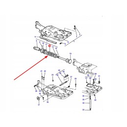 1661755m2 pakėlimo vožtuvo spyruoklė