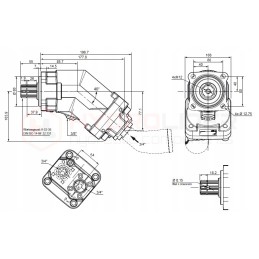 Kampinis stūmoklinis siurblys xpi 18 0523810 hydro leduc