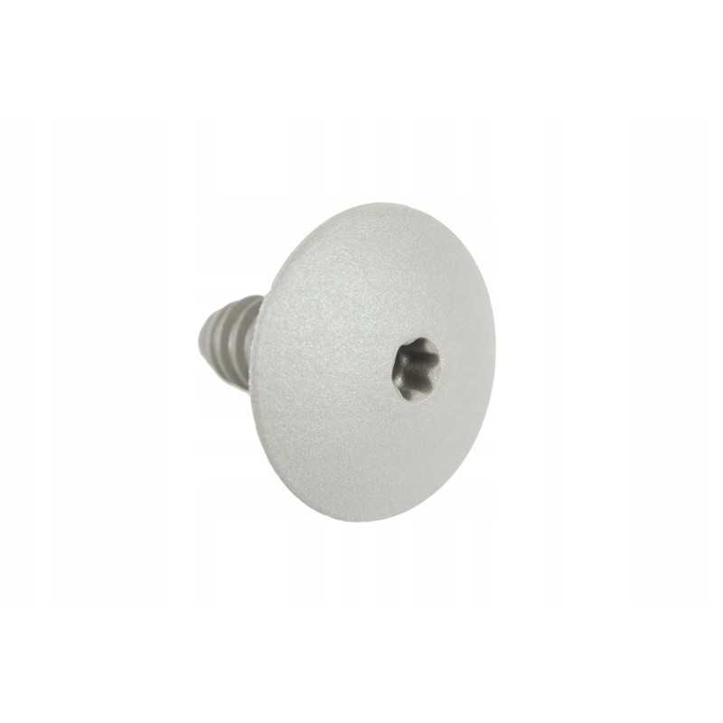 816810080053 pilkas plastikinis apmušalų varžtas