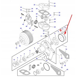 V836867624 vandens siurblio sandarinimo plokštė
