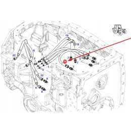 H934100620050 guminė hidraulinė žarna
