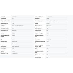 Korpusas Maxxu Puma New Holland T6 T7 LED lempa 4200lm