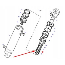 X547530601000 pavaros žiedas 28 x 4 2