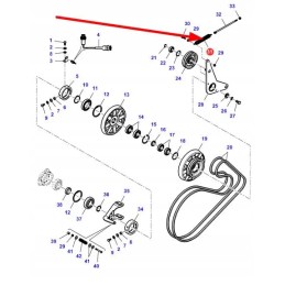 La350356552 įtempiklio spyruoklė