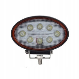 Darbinė lempa 8LED ovalus potvynis 24W 10 30V 1680lm