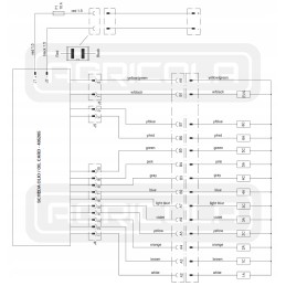 Hidraulinis skirstytuvas 6z50 6xa1 12v pan badestnost
