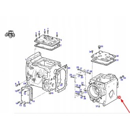 X412820606000 tilto korpuso varžtas