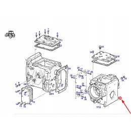 X412820606000 tilto korpuso varžtas