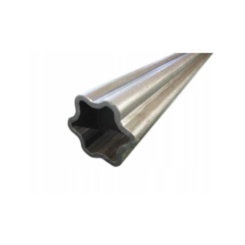 Kardaninio veleno profilio vamzdis s5 61mm 1m krumpliaračio veleno žvaigždė