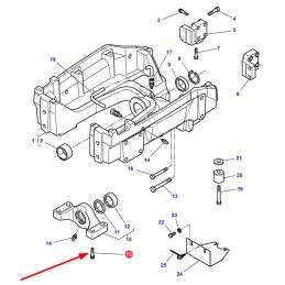 3010434x1 metrinis varžtas mn20 x 70