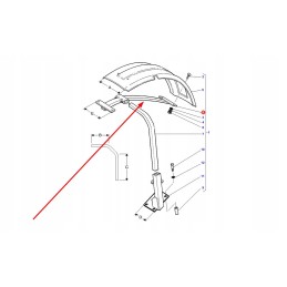 3762101m2 sparno laikiklis 140 mm