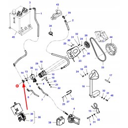 La323312450 hidraulinės žarnos jungtis