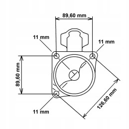 Starteris 12v 3 0kw tas pats 03045396