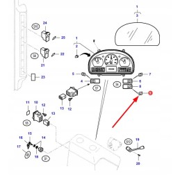 V32131700 elektros jungiklio įdėklas
