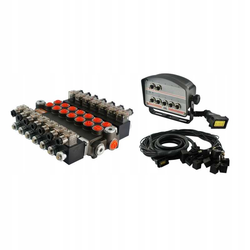 Hidraulinis skirstytuvas 7z50 7xa1 24v pan badestnost