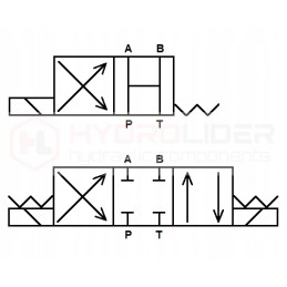 Cetop ng6 8s 12v ha 8xe hidroliderio skirstytuvas