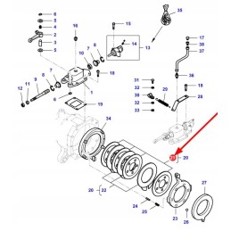 V34401400 stabdžių diskas