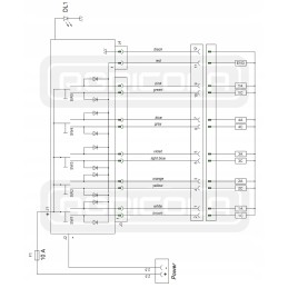 Hidraulinis skirstytuvas 5z50 5xa1 12v pan badestnost