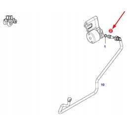 F836200060150 metalinė kuro linijos jungtis
