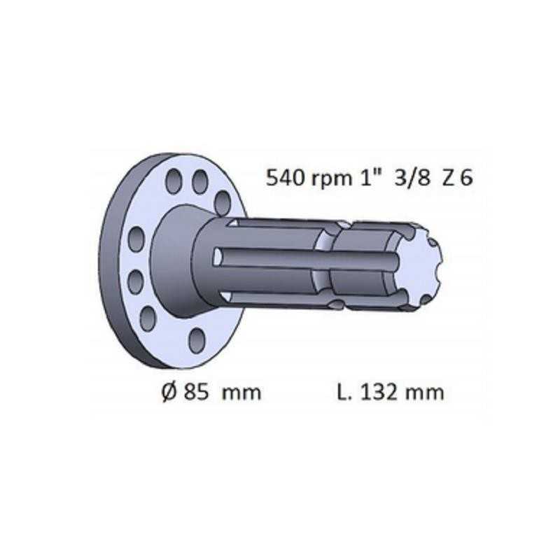 Kardaninis velenas Renault Ares Rx Temis Same 7700027578