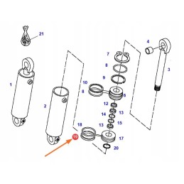 X820500475000 kreipiamasis žiedas 82 x 88 x 9 5 a