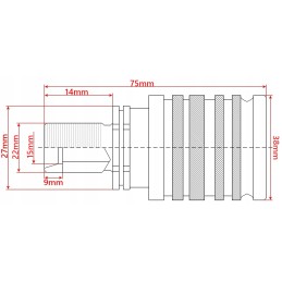 Euro greitųjų jungčių rinkinys, M22 lizdas, M22 kištukas