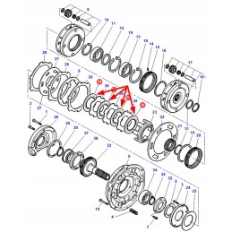 Massey Ferguson frikcinis diskas 3617347m1