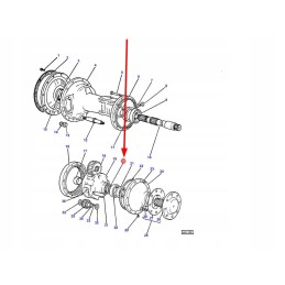 882601m1 stebulės redukcijos pusžiedis
