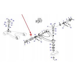 Ge50 sw kampinis kontaktinis guolis 50 x 80 x 20