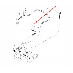 3011246x91 hidraulinė jungtis