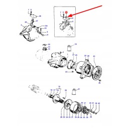 3009532x1 skersinis varžtas m4 x 16