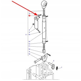 3715691m1 centrinės jungties spyruoklė