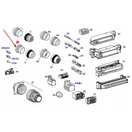 X429041900000 elektros kištuko veržlė