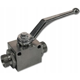 Dviejų krypčių hidraulinis rankinis rutulinis vožtuvas M18 40l