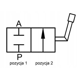 Dviejų krypčių hidraulinis rankinis rutulinis vožtuvas M18 40l