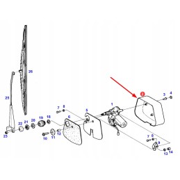 816810170030 valytuvo variklio dangtis