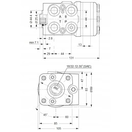 Orbitrol ospc 100 ant 150n2151 originalaus danfoss