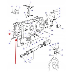 1687785m4 pavarų dėžės sandariklis