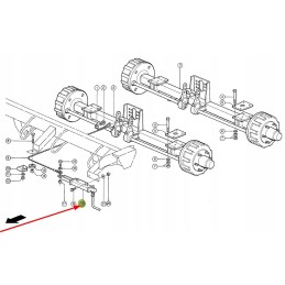 960841 0 stovėjimo stabdys