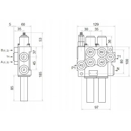 Hydra 2s 40l skirstytuvas badestnost gni linijoms