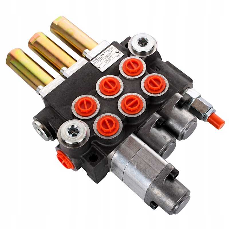 Hidraulinis skirstytuvas 40l 3 sek 1p 2d kabeliams