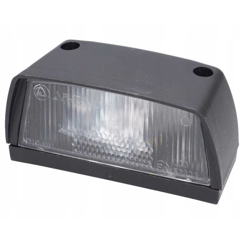 Valstybinio numerio apšvietimo lempa mf