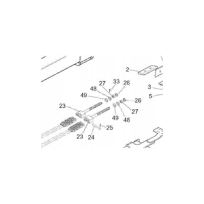 Manitou mrt teleskopo grandinės tvirtinimo kaištis