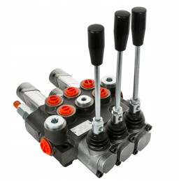 3 sekcijų skirstytuvas, 40l, 2x plūduriuojanti sekcija