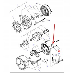 3904373m91 generatoriaus kondensatorius