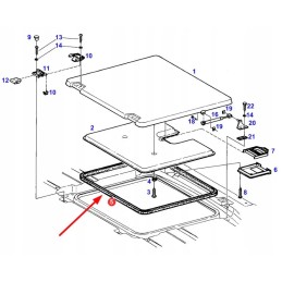 X304287000960 stoglangio guminis sandariklis