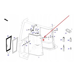 816810040900 langų vyrių poveržlė