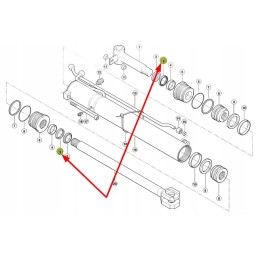 239404 0 rankogalio žiedas 35 x 43 x 6 mm