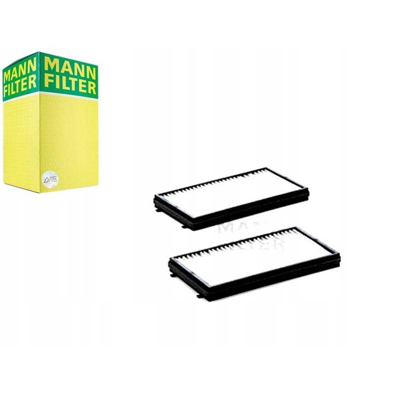 BMW E65 salono filtras 66 01 2 vnt mann filtras